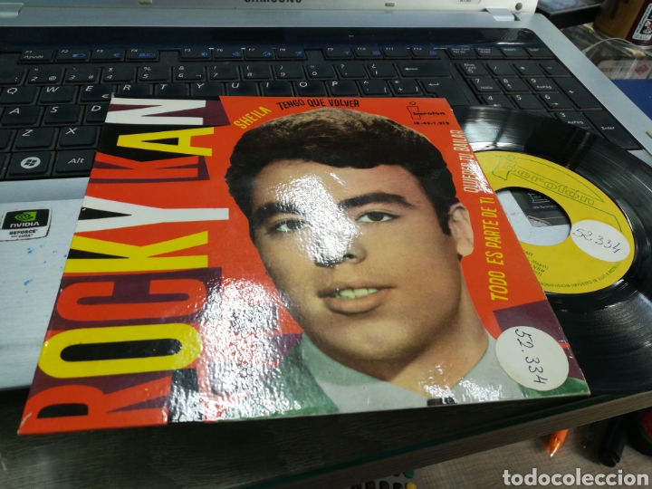 Discos de vinilo: Rocky kan ep Sheila + 3 1963 - Foto 1