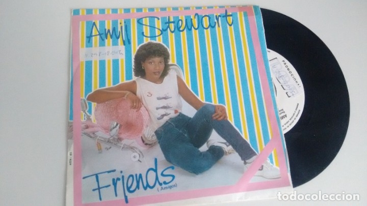Discos de vinilo: SINGLE (VINILO) DE AMI STEWART A&Ntilde;OS 80 - Foto 1