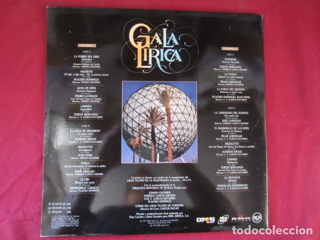Discos de vinilo: DESDE SEVILLA GALA L&Iacute;RICA - Foto 4