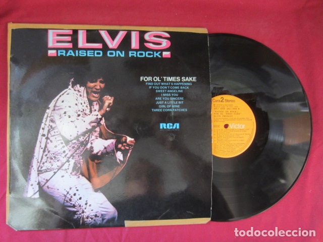 Discos de vinilo: ELVIS - FRAISED ON ROCK - Foto 2