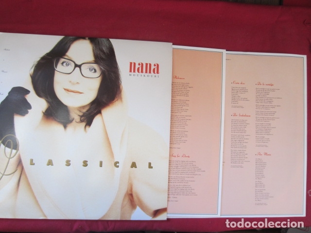 Discos de vinilo: NANA MOUSKOURI - CLASICAL - Foto 2