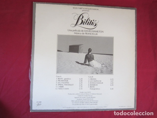 Discos de vinilo: BILITIS - Foto 3