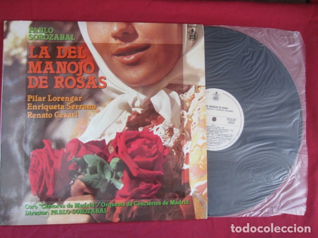 Discos de vinilo: PABLO SOROZABAL - LA DEL MANOJO DE FLORES - Foto 2