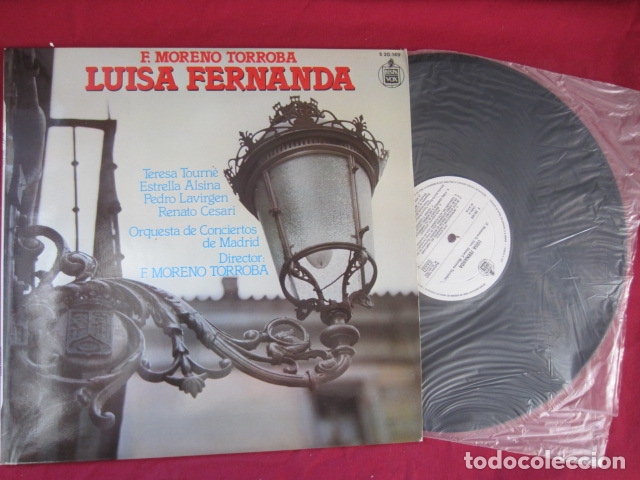 Discos de vinilo: F. MORENO TORROBA - LUISA FERNANDA - Foto 2