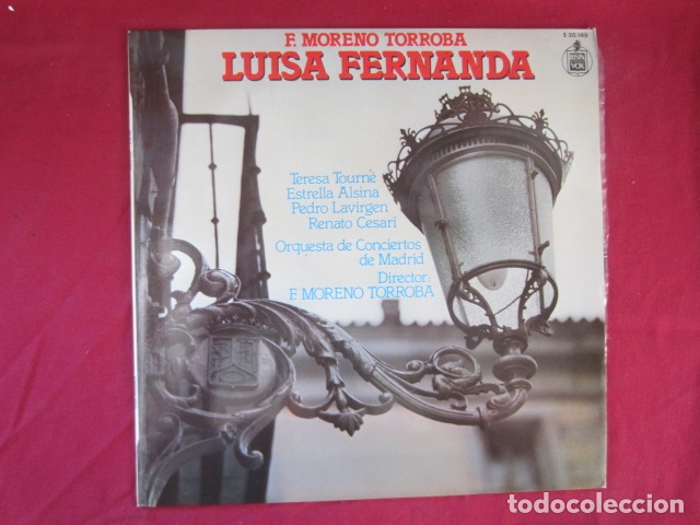 Discos de vinilo: F. MORENO TORROBA - LUISA FERNANDA - Foto 1