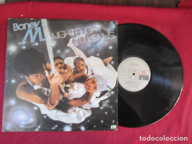 Discos de vinilo: BONEY M - NIGHTFLIGHT TO VENUS - Foto 2
