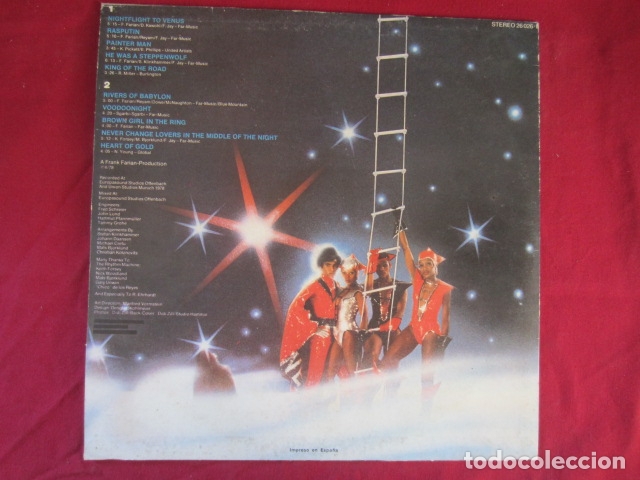 Discos de vinilo: BONEY M - NIGHTFLIGHT TO VENUS - Foto 3