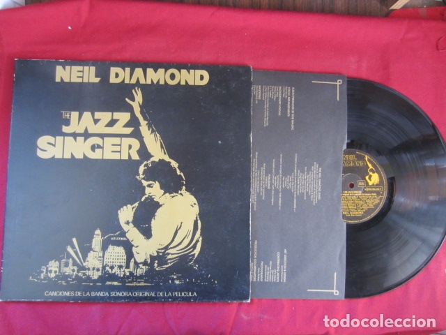 Discos de vinilo: NEIL DIAMOND - THE JAZZ SINGER - Foto 2