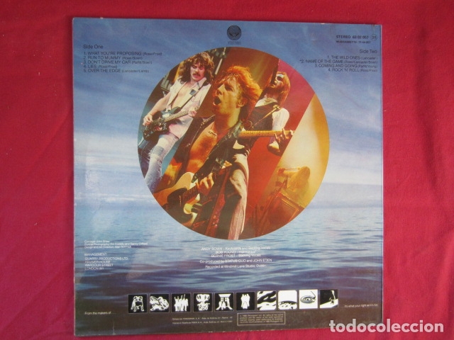 Discos de vinilo: STATUS QUO - JUST SUPPOSIN.... - Foto 3