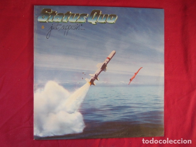 Discos de vinilo: STATUS QUO - JUST SUPPOSIN.... - Foto 1