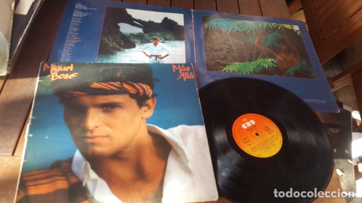 Discos de vinilo: Miguel Bos&eacute; LP M&aacute;s All&aacute;. MADE IN SPAIN 1981 - Foto 1