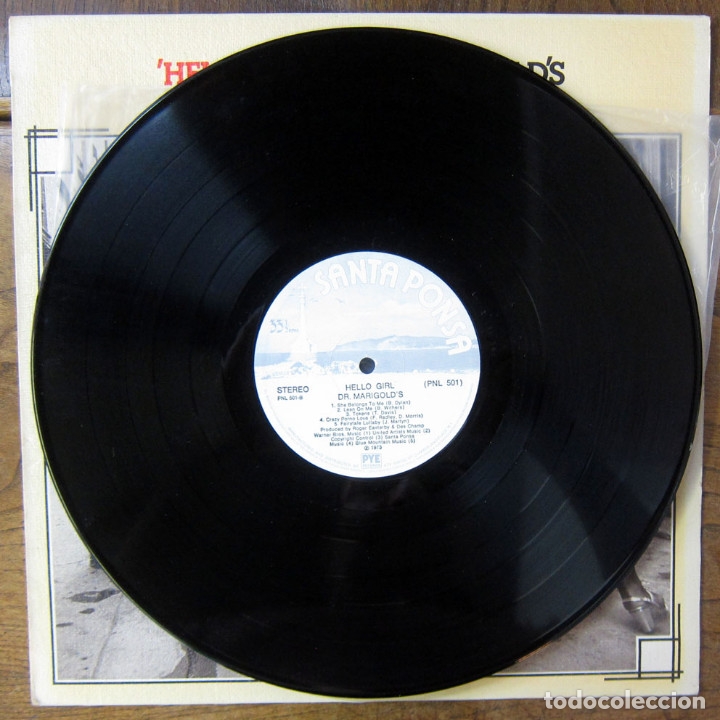 Discos de vinilo: DR. MARIGOLDS - HELLO GIRL - 1973 - - Foto 4
