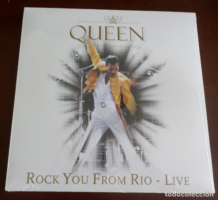 Discos de vinilo: QUEEN - ROCK YOU FROM RIO - LP - NUEVO - Foto 1
