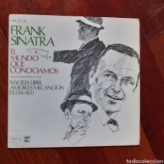 Discos de vinilo: SINATRA EP THE WORLD WE KNEW/ BORN FREE / THIS IS MY SONG / YOU ARE THERE HRE 297-59 REPRISE ESPAÑA. Lote 178716322