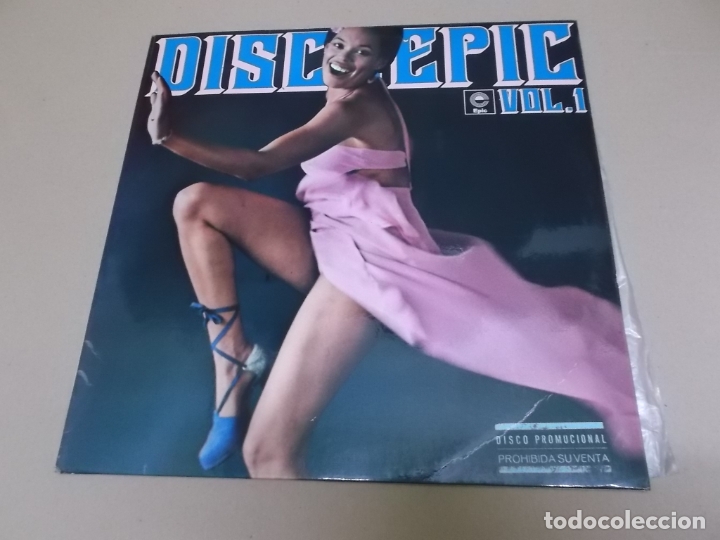 Disques de vinyle: DISCO EPIC VOL. 1 (LP) (VER FOTO CON CONTENIDO COMPLETO) A&Ntilde;O &ndash; 1978 &ndash; EDICION PROMOCIONAL