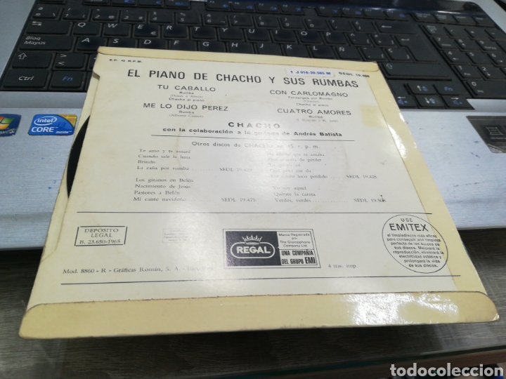 Discos de vinilo: Chacho ep tu caballo + 3 1965 - Foto 2