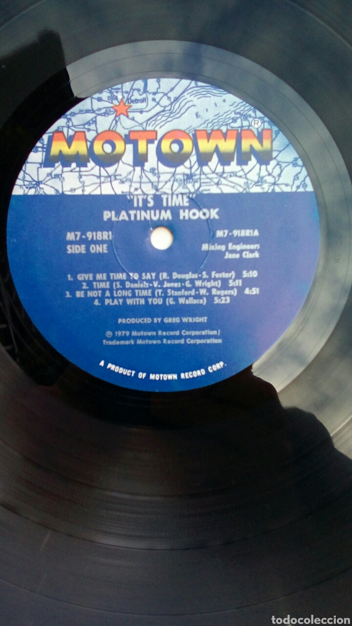 Discos de vinilo: Platinum Hook - Its time, 1979. US. - Foto 5