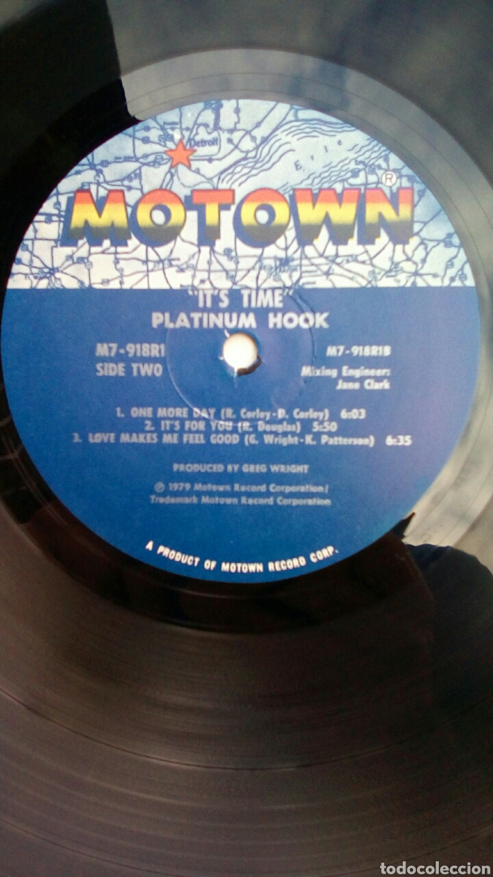 Discos de vinilo: Platinum Hook - Its time, 1979. US. - Foto 6