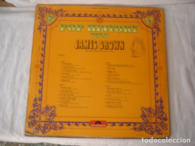 Discos de vinilo: James Brown   Pop History Vol 3 - Foto 3