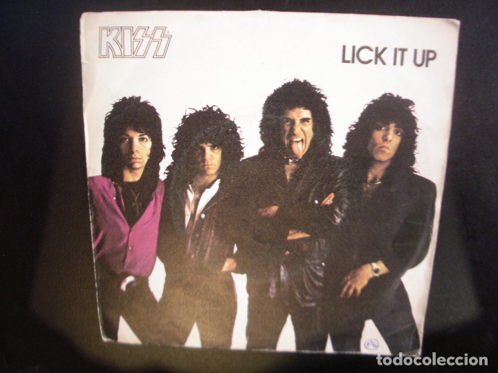 Discos de vinilo: KISS- LICK IT UP. SINGLE. - Foto 1