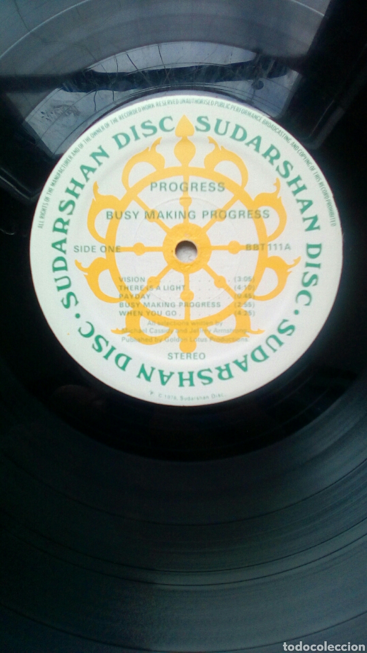 Discos de vinilo: Progress - Busy Making Progress, 1978. UK. - Foto 4