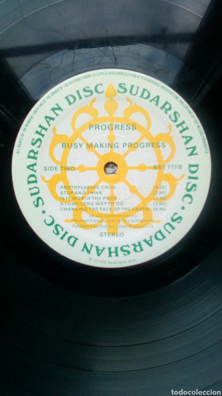 Discos de vinilo: Progress - Busy Making Progress, 1978. UK. - Foto 5