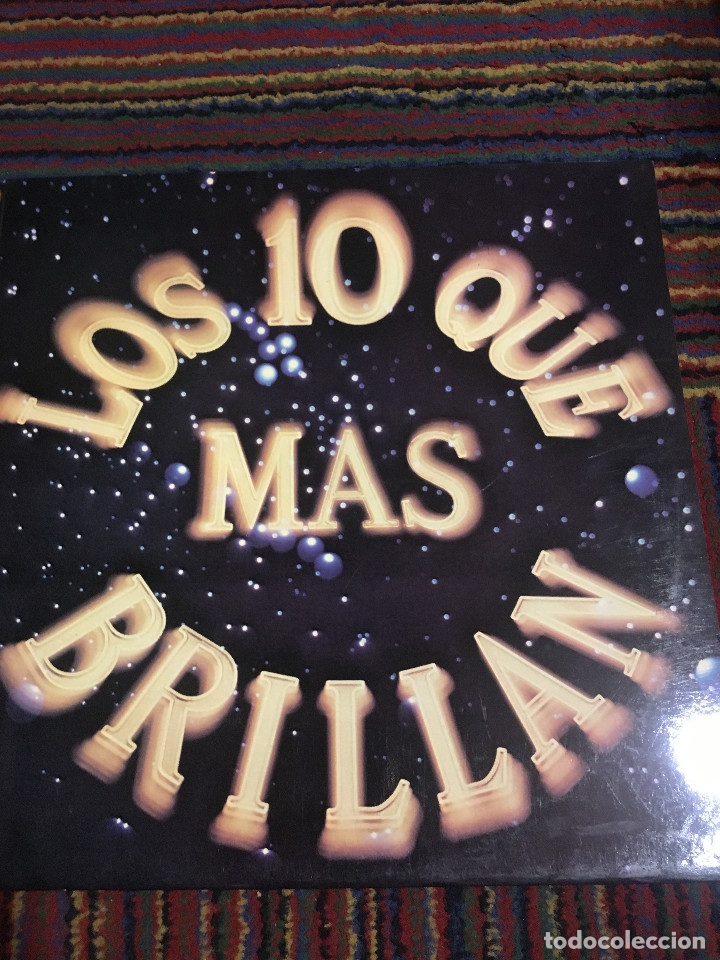 Discos de vinilo: LOS 10 QUE MAS BRILLAN lp - Foto 1