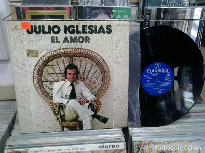 Discos de vinilo: Julio Iglesias. El amor. LP - Foto 1