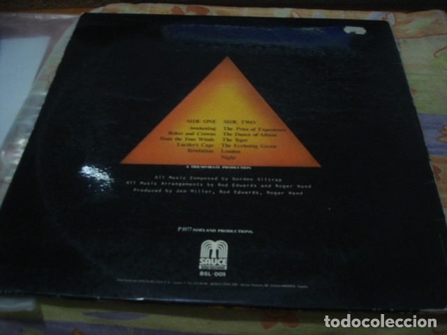 Discos de vinilo: Gordon Giltrap   Visionary - Foto 3