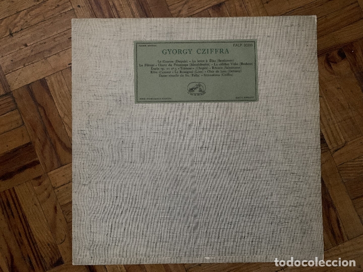 Dischi in vinile: Gyorgy Cziffra ?&ndash; Gyorgy Cziffra Sello: La Voix De Son Ma&icirc;tre ?&ndash; FALP 30.200 Serie: Plaisir Musical