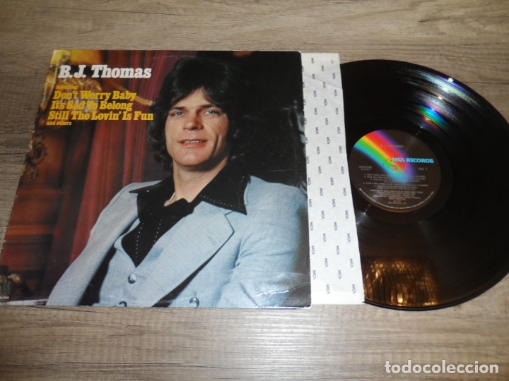 Discos de vinilo: B.J. Thomas - B. J. Thomas - Foto 1