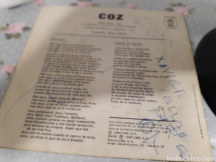 Discos de vinilo: Coz - Foto 2