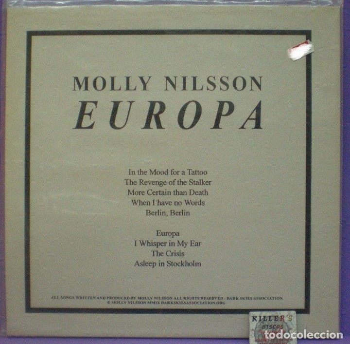 Discos de vinilo: Molly Nilsson - Europa - LP - Foto 2