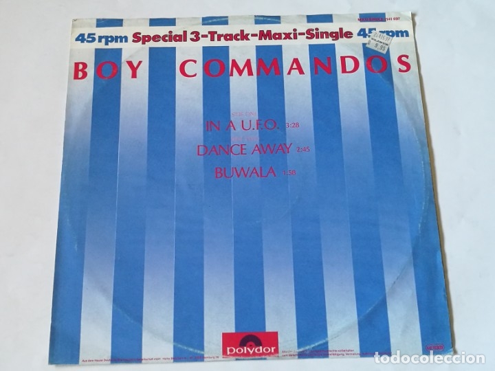Discos de vinilo: Boy Commandos - In A U.F.O. - 1982 - Foto 1