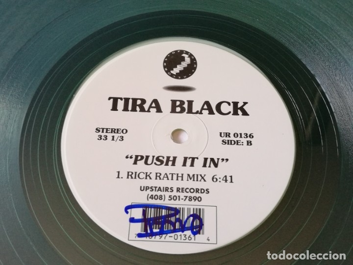 Discos de vinilo: Tira Black - Push It In - 1999 - Foto 1