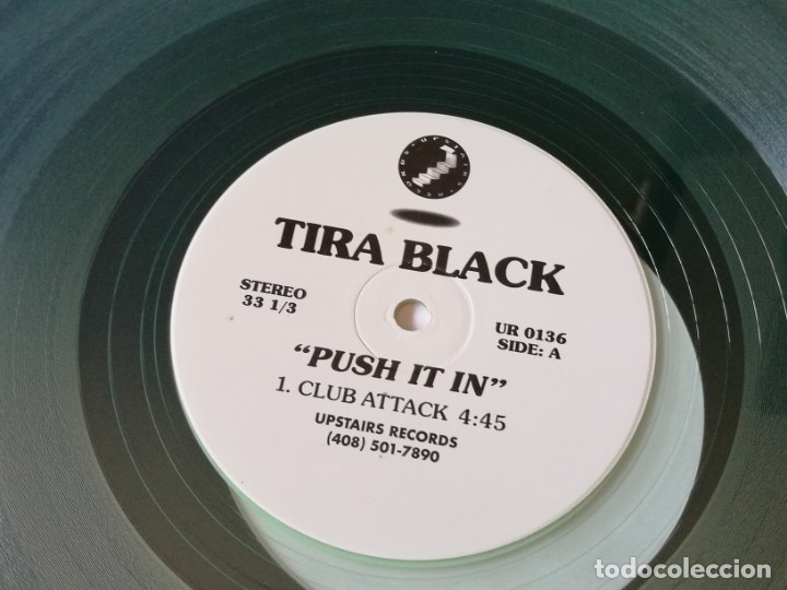 Discos de vinilo: Tira Black - Push It In - 1999 - Foto 2