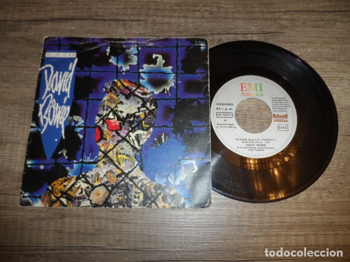 Discos de vinilo: DAVID BOWIE - BLUE JEAN - Foto 1