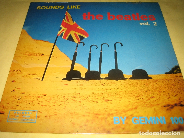 Discos de vinilo: GEMINI 100 - THE BEATLES -- VOL. 2 - ED. ESPA&Ntilde;OLA 1974