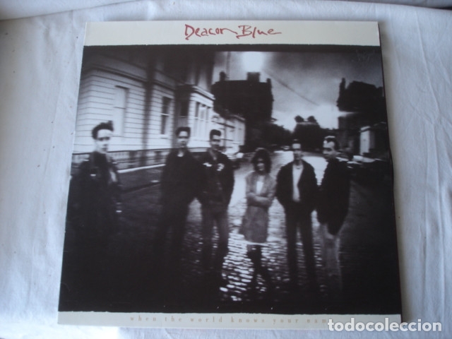 Discos de vinilo: Deacon Blue    When The World Knows Your Name - Foto 1