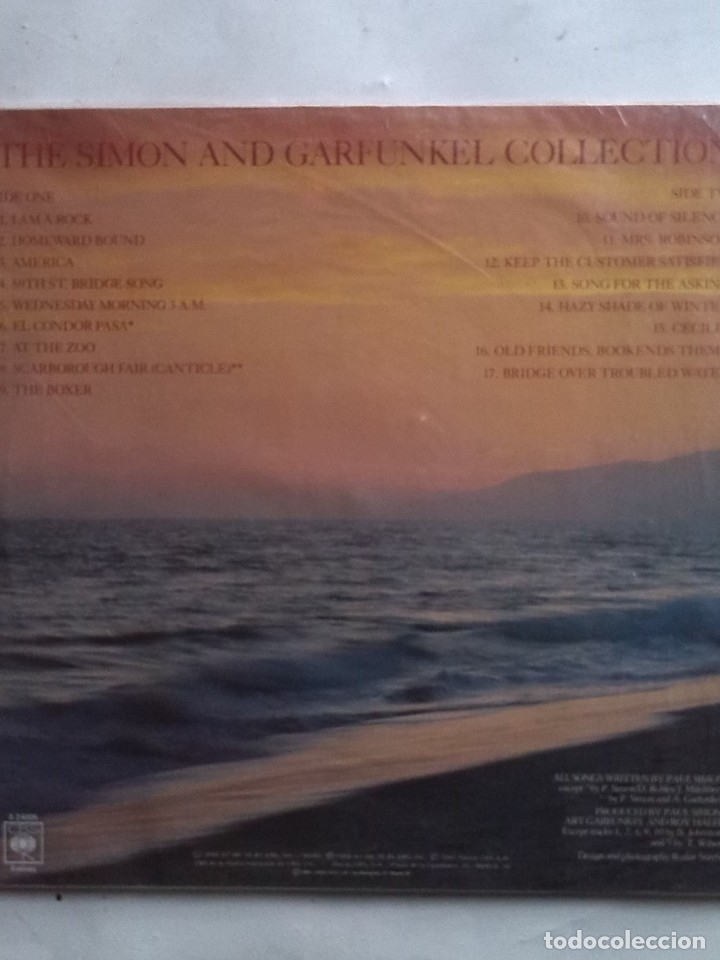 Discos de vinilo: SIMON & GARFUNKEL THE COLLECTION 1981 - Foto 2