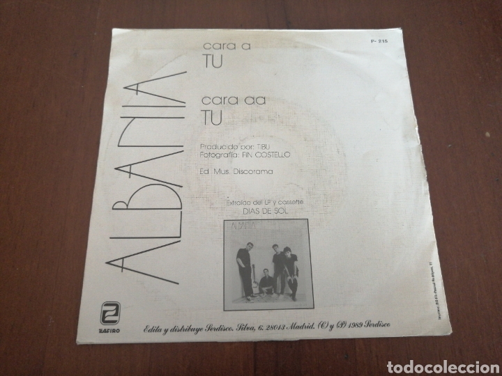 Discos de vinilo: ALBANIA TU ZAFIRO 1989 - Foto 2