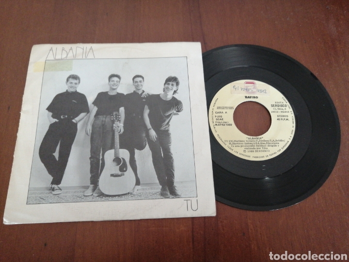 Discos de vinilo: ALBANIA TU ZAFIRO 1989 - Foto 1