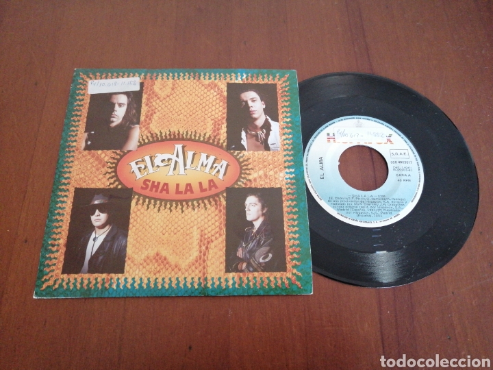 Discos de vinilo: EL ALMA SHA LA LA PROMO HISPAVOX 1991 - Foto 1