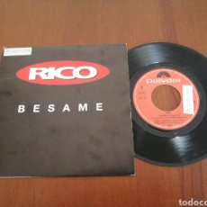 Discos de vinilo: RICO BÉSAME POLYDOR PROMO 1992. Lote 179080456