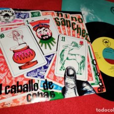 Discos de vinilo: NINO SANCHEZ CABALLO DE COPAS/OLVIDAR 7 SINGLE 1976 NINO'S VERNIQUE NELSON EXCELENTE ESTADO. Lote 179082981