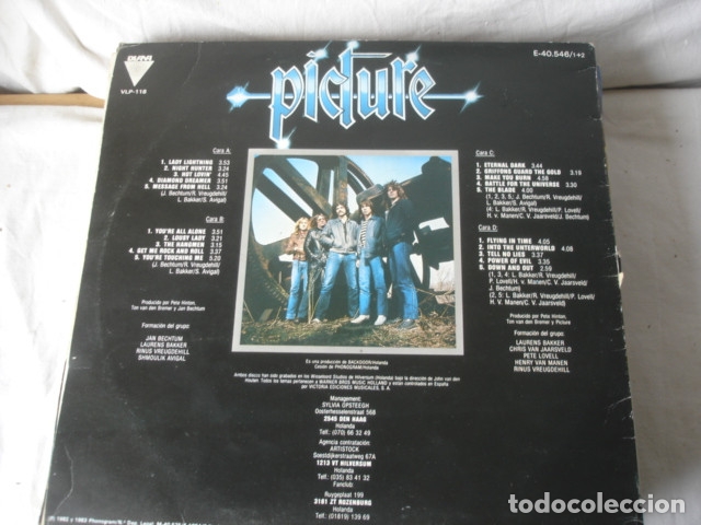 Discos de vinilo: Picture    Diamond Dreamer/Eternal Dark - Foto 2