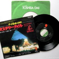 Discos de vinilo: SANDY O'NEIL - MYSTERY NILE (DEATH ON THE NILE) - SINGLE EASTWORLD 1978 JAPAN BPY. Lote 179108877