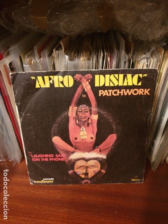 Discos de vinilo: PATCHWORK / AFRODISIAC / EDICI&Oacute;N FRANCESA/ BIRAM 1972 - Foto 1