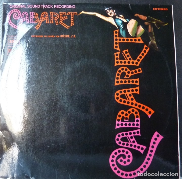 Discos de vinilo: CABARET //1972 // DISCOLIBRO// (VG VG). LP - Foto 1