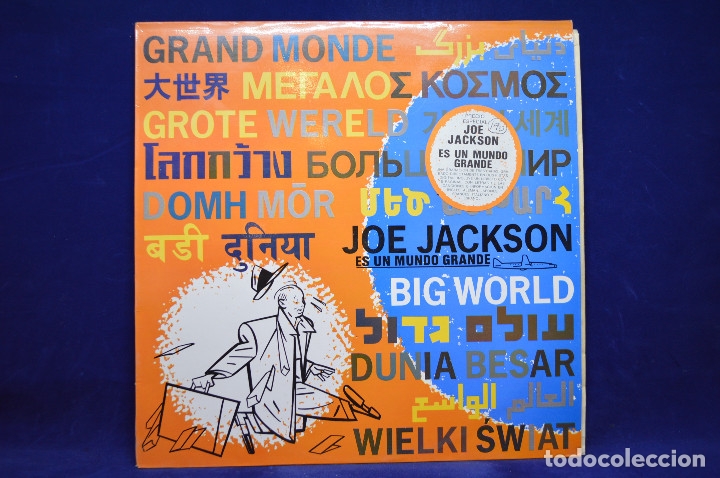 Discos de vinilo: JOE JACKSON - BIG WORLD - 2 LP - Foto 1